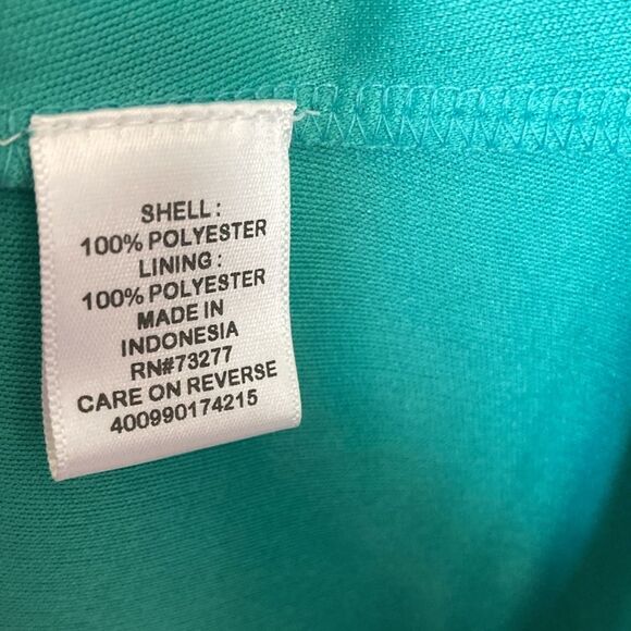 ELLE NWT Pleated Trapeze Sleeveless Textured Spaghetti Straps Mini Dress Sz M - Picture 3 of 8